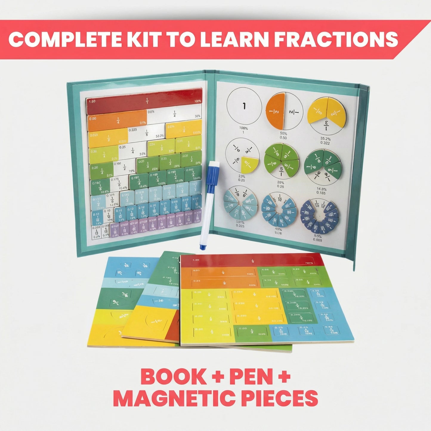 FractionWise™ Magnetic Learning Book