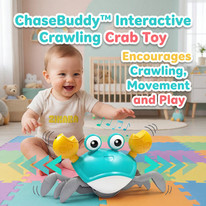 ChaseBuddy™ Interactive Crawling Crab Toy