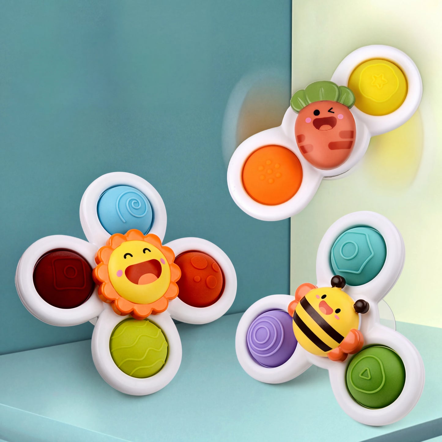 SpinJoy™ Sensory Suction Spinner Toy