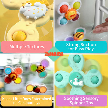 SpinJoy™ Sensory Suction Spinner Toy
