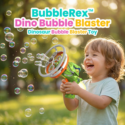 BubbleRex™ Dino Bubble Blaster
