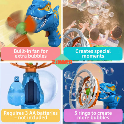 BubbleRex™ Dino Bubble Blaster