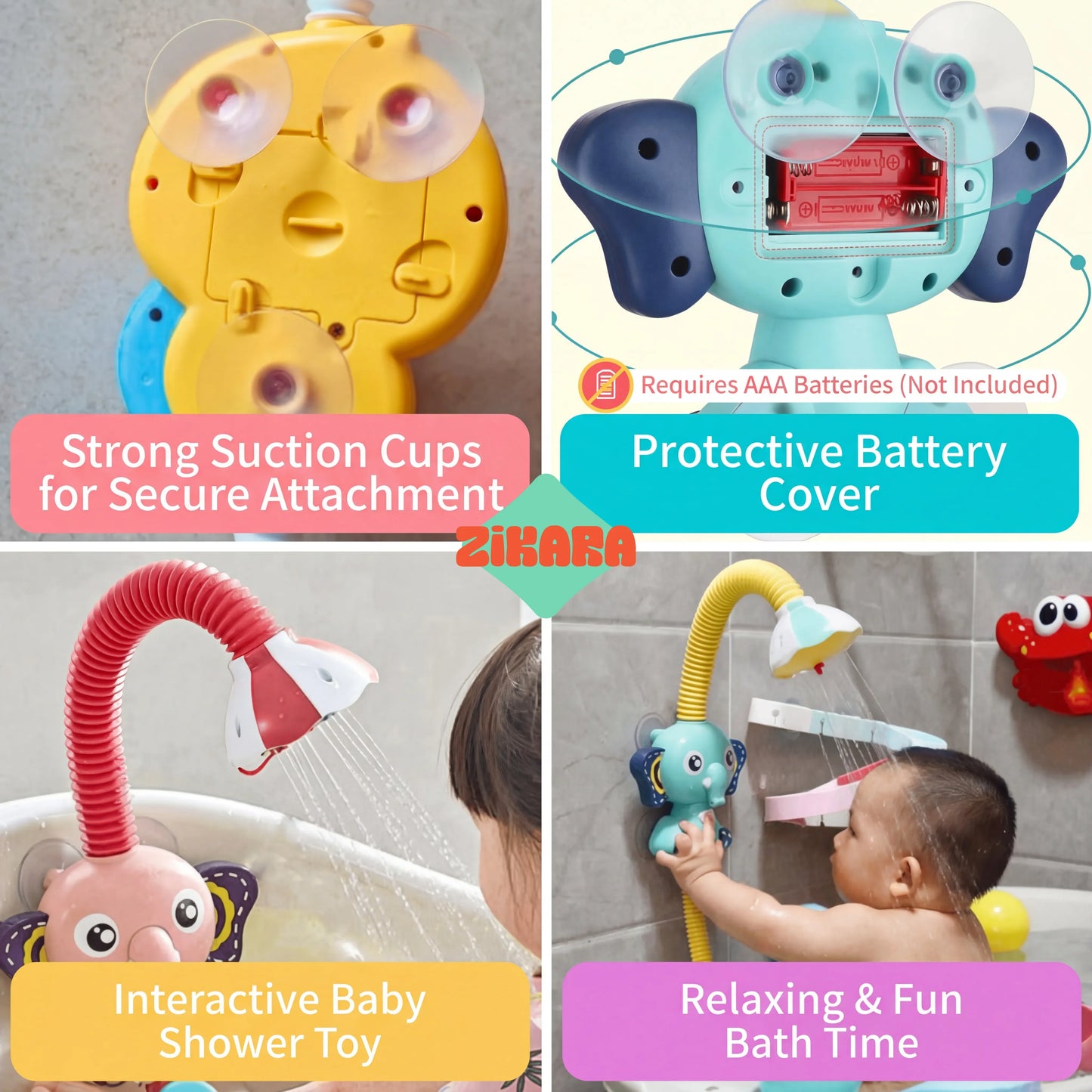 SplashBuddy™ Baby Bath Play Toy